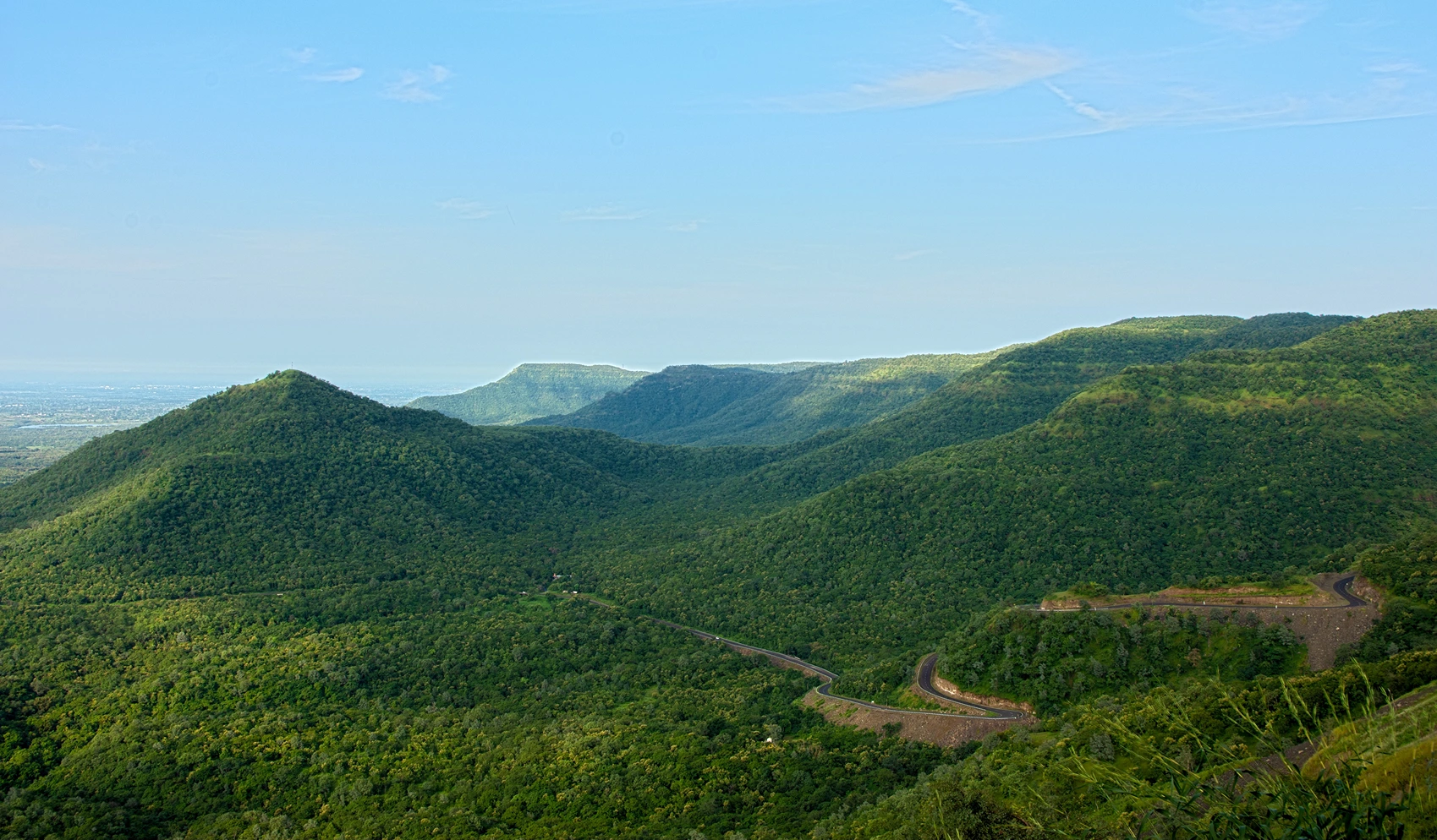 Sahyadri mountain ridge