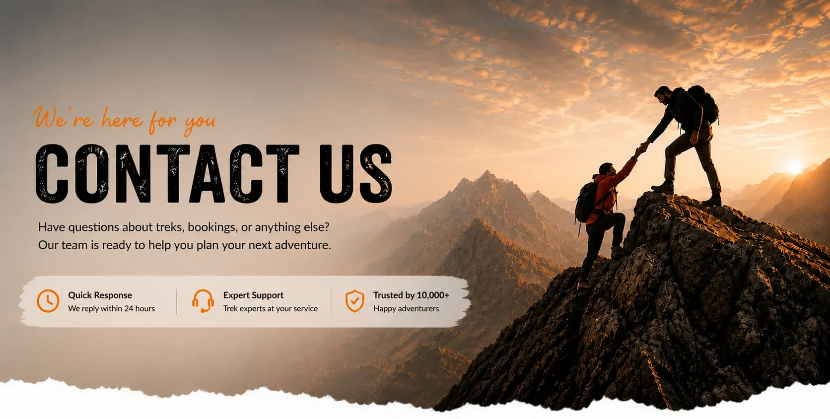 Contact banner